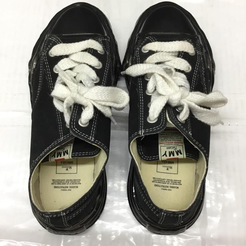 ミハラヤスヒロ MIHARAYASUHIRO スニーカー スニーカー A05FW720 OG SOLE DIP LOWTOP 43 ロゴ、文字 黒 / ブラック /  メンズ USED 古着 中古 10114540