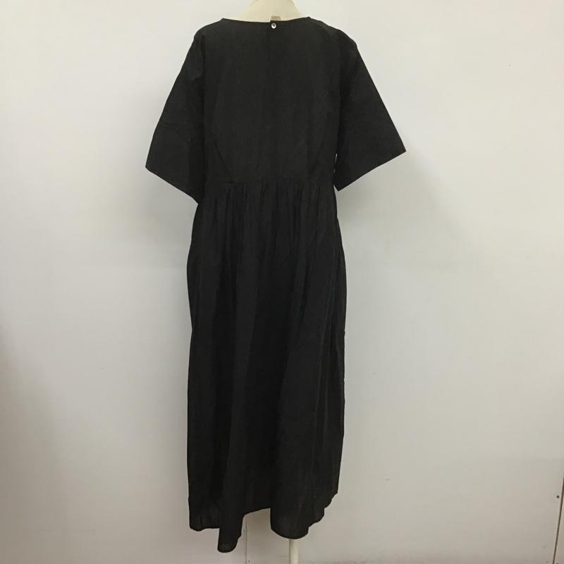 ミディウミ MidiUmi ワンピース ロングスカート 無地 黒 / ブラック /  レディース USED 古着 中古 10106141