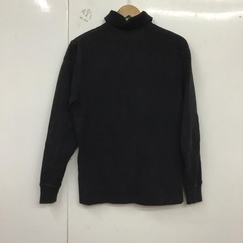 ポロバイラルフローレン Polo by RALPH LAUREN カットソー 長袖 長袖カットソー 長袖ポロシャツ カラーシャツ S ロゴ、文字 黒 / ブラック /  メンズ USED 古着 中古 10129878