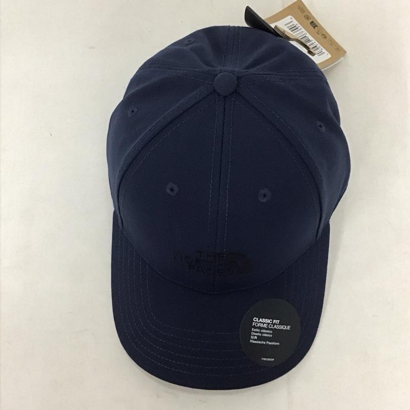 ザノースフェイス THE NORTH FACE 帽子 キャップ NF0A4VSV RECYCLED 66 CLASSIC HAT タグ付き ロゴ、文字 紺 / ネイビー /  メンズ USED 古着 中古 10132513