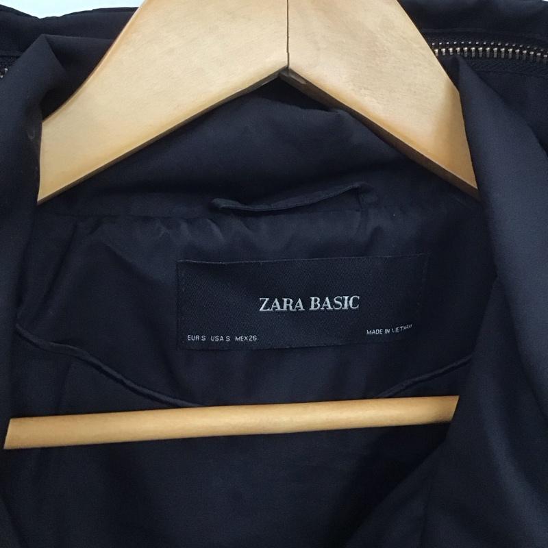 ザラベーシック ZARA BASIC ジャケット、上着 ジャンパー、ブルゾン S 無地 黒 / ブラック /  レディース USED 古着 中古 10124777