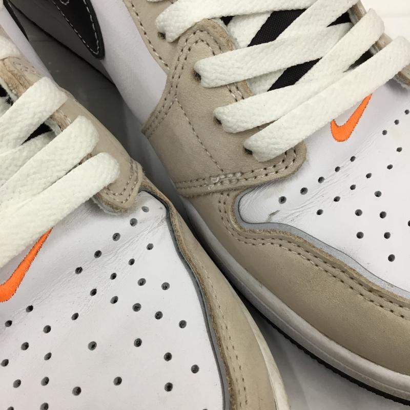 ナイキ NIKE スニーカー スニーカー DC6515-100 AIR JORDAN 1 RETRO HIGH OG 29cm 箱有 29.0cm ワンポイント 白 / ホワイト / X 黒 / ブラック / X 青 / ブルー / X ベージュ / ベージュ / X 水色 / ライトブルー /  メンズ USED 古着 中古 10106042