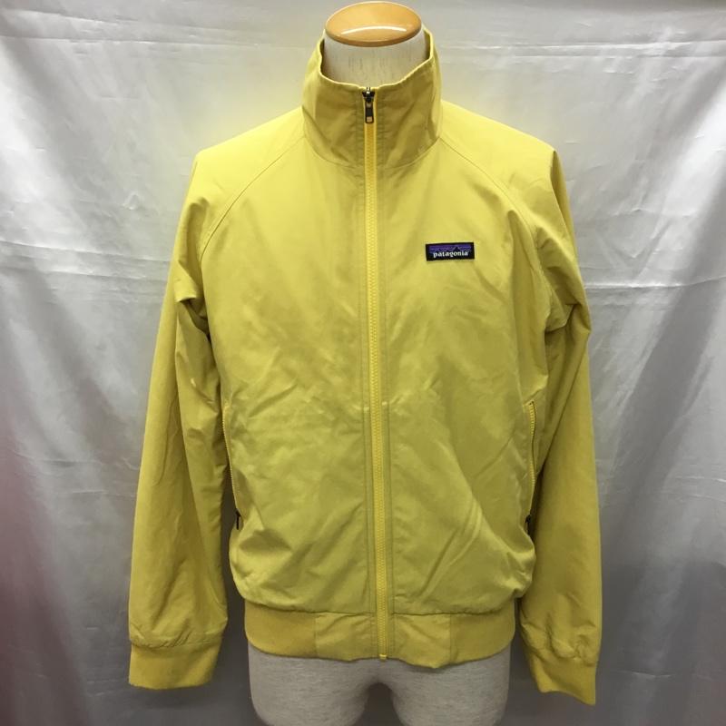 パタゴニア patagonia ジャケット、上着 ジャケット、ブレザー 28151sp19 BAGGIESJACKET ジップアップジャケット カジュアルジャケット S ロゴ、文字 黄 / イエロー /  メンズ USED 古着 中古 10114825