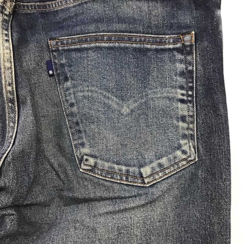 リーバイストラウスアンドコー Levi Strauss & co. パンツ デニム、ジーンズ デニムパンツ ワイドパンツ カジュアルパンツ ストレッチパンツ 34インチ 無地 インディゴ / インディゴ /  メンズ USED 古着 中古 10148288