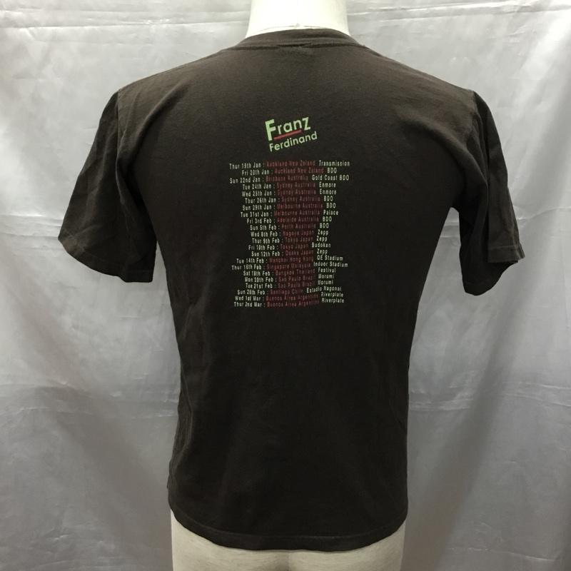 古着 USED Tシャツ 半袖 半袖カットソー プリントTシャツ クルーネックカットソー バンドTシャツ L ロゴ、文字 黒 / ブラック /  メンズ USED 古着 中古 10114169