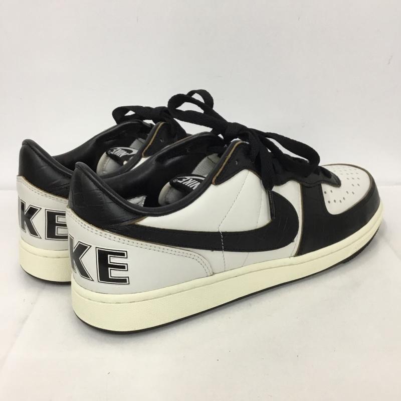 ナイキ NIKE スニーカー スニーカー FQ8127-030 TERMINATOR LOW PRM 28.5cm 28.5cm ロゴ、文字 白 / ホワイト / X 黒 / ブラック /  メンズ USED 古着 中古 10129094