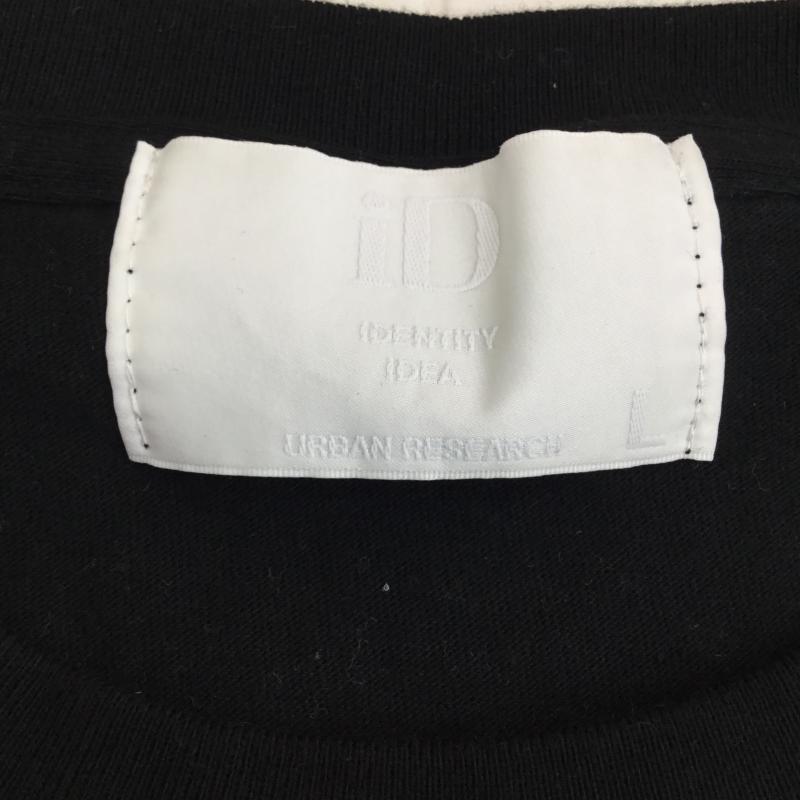 アーバンリサーチ アイディー URBAN RESEARCH ID Tシャツ 半袖 マトリックス　Movie Tee L ロゴ、文字 黒 / ブラック /  メンズ USED 古着 中古 10145810