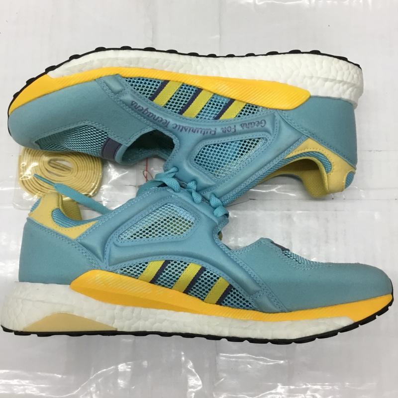 アディダス adidas スニーカー スニーカー GX7917 EQT RACING HM 28cm 箱有 HUMAN MADE 28.0cm ワンポイント 水色 / ライトブルー / X 黄 / イエロー /  メンズ USED 古着 中古 10107863