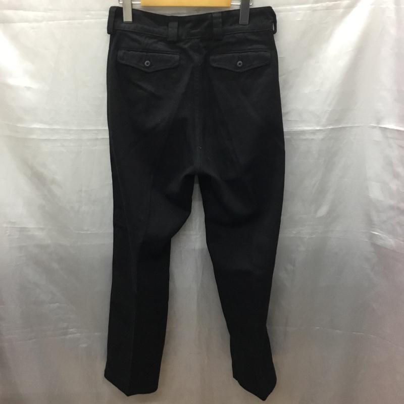 古着 USED パンツ チノパン WAIPER コットン 2タック 33 無地 黒 / ブラック /  メンズ USED 古着 中古 10115512