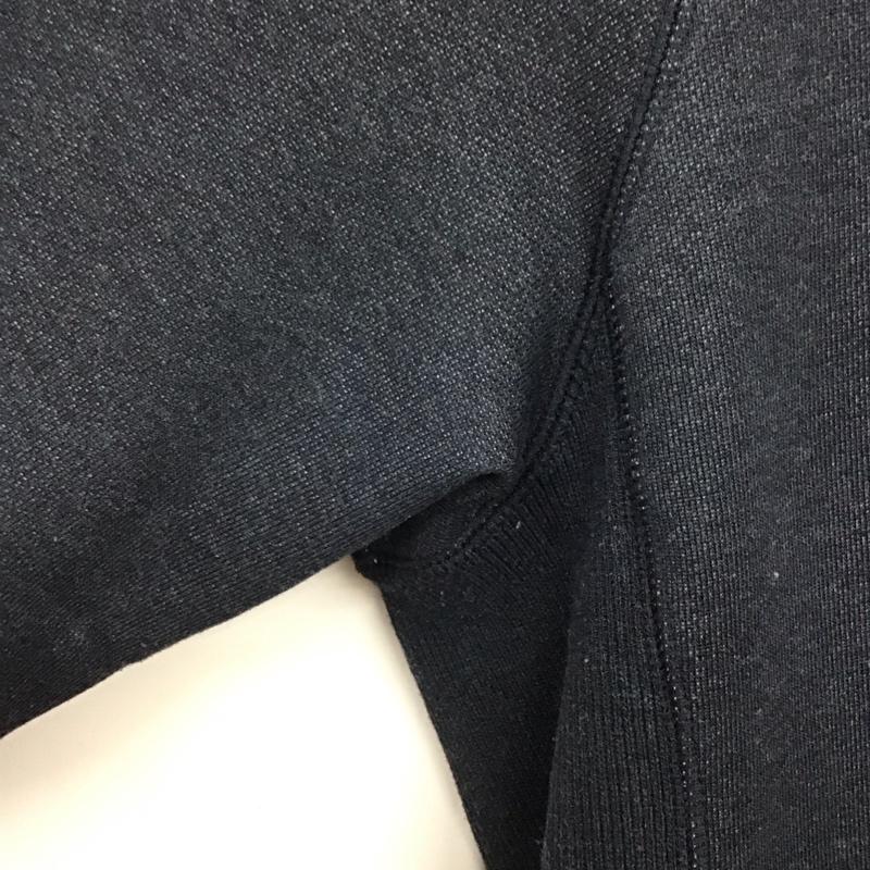 ザノースフェイス THE NORTH FACE パーカー 長袖 NT61696 COLOR HEATHERED SWEAT HOODIE XL ロゴ、文字 X プリント 紺 / ネイビー /  メンズ USED 古着 中古 10131926