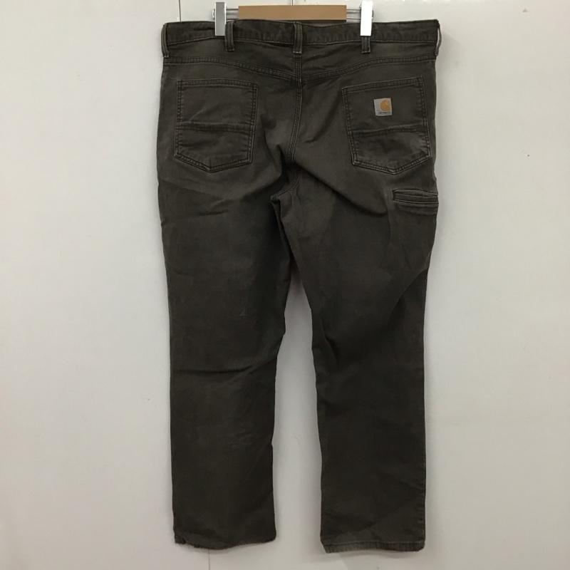 カーハート Carhartt パンツ ワークパンツ、ペインターパンツ ワークパンツ ワイドパンツ カジュアルパンツ 40 無地 灰 / グレー /  メンズ USED 古着 中古 10109835