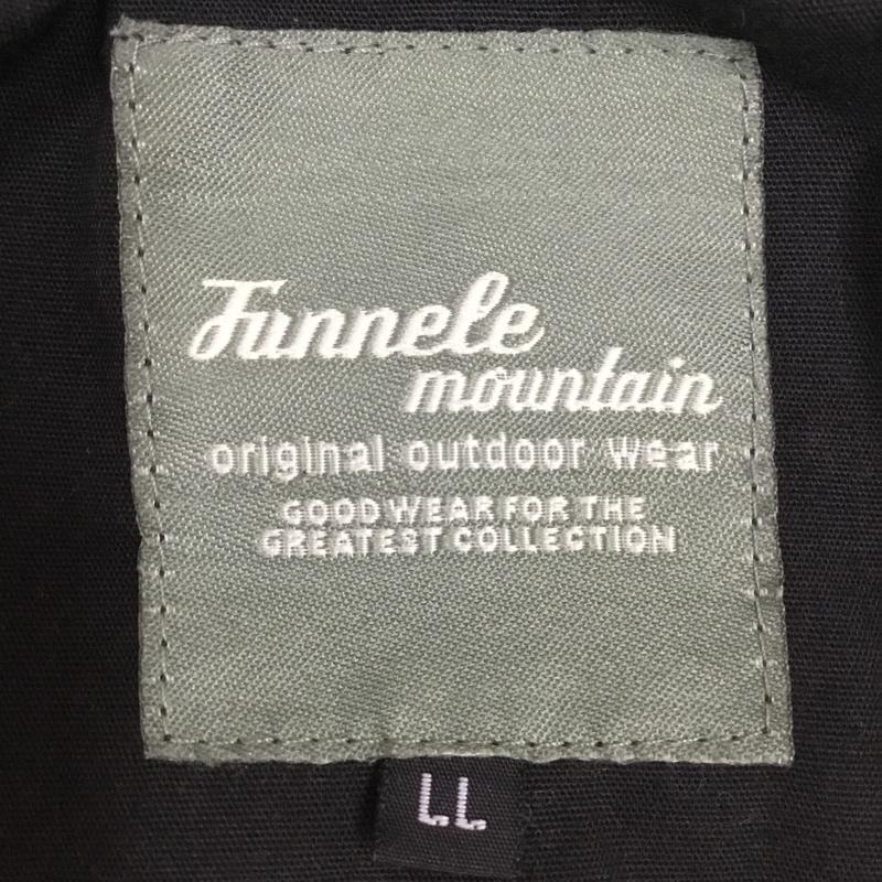 古着 USED ベスト ベスト Funnele mountain メッシュ フィッシングベスト LL 無地 黒 / ブラック /  メンズ USED 古着 中古 10117802