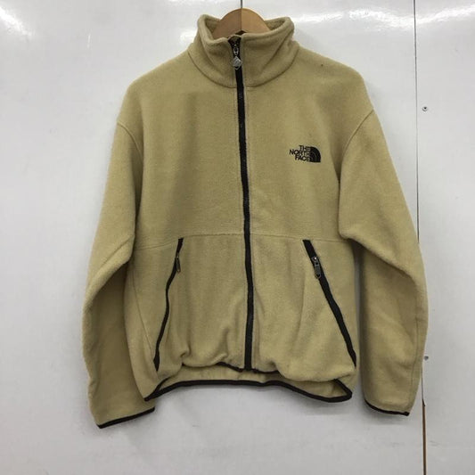 ザノースフェイス THE NORTH FACE ジャケット、上着 ジャンパー、ブルゾン na-3295 フリースジャケット スタンドネック アウター M ロゴ、文字 ベージュ / ベージュ /  メンズ USED 古着 中古 10148120