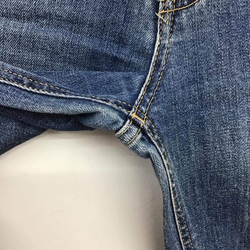 スライジーンズ SLY JEANS パンツ デニム、ジーンズ デニムパンツ スリムパンツ カジュアルパンツ ストレッチパンツ 無地 インディゴ / インディゴ /  レディース USED 古着 中古 10149567