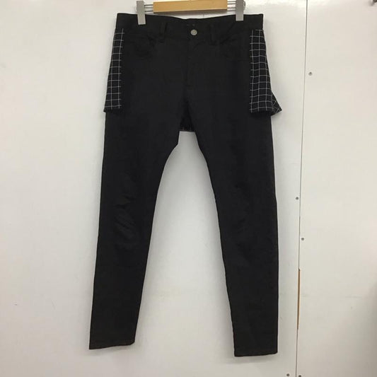 アンダーカバーイズム UNDERCOVERISM パンツ デニム、ジーンズ カジュアルパンツ スリムパンツ ストレッチパンツ 2 無地 黒 / ブラック /  メンズ USED 古着 中古 10132774