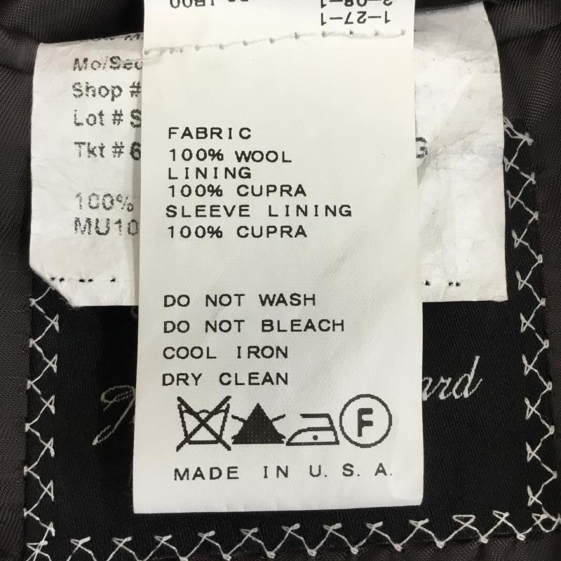 ジャーナルスタンダード JOURNAL STANDARD ジャケット、上着 ジャケット、ブレザー south wick 36 無地 ダークブラウン / ダークブラウン /  メンズ USED 古着 中古 10142314