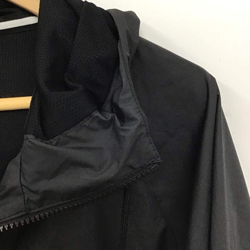 ナイキ NIKE ジャケット、上着 ジャンパー、ブルゾン 727324-010 ナイロンジャケット ジップアップパーカー L ロゴ、文字 黒 / ブラック /  メンズ USED 古着 中古 10149142