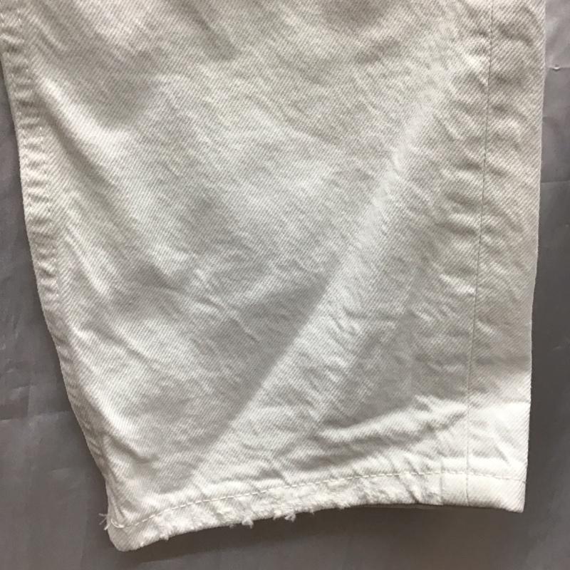 ザラ ZARA パンツ デニム、ジーンズ 6840 052 250 ホワイトデニム 無地 白 / ホワイト /  レディース USED 古着 中古 10123506