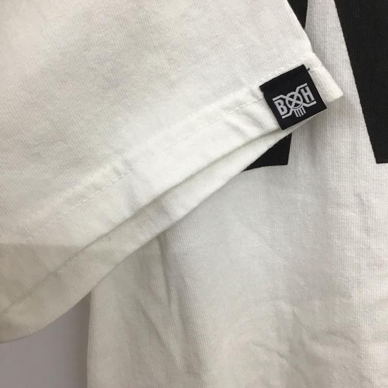 バウンティーハンター BOUNTY HUNTER Tシャツ 半袖 半袖カットソー プリントTシャツ クルーネックカットソー L プリント 白 / ホワイト /  メンズ USED 古着 中古 10132718