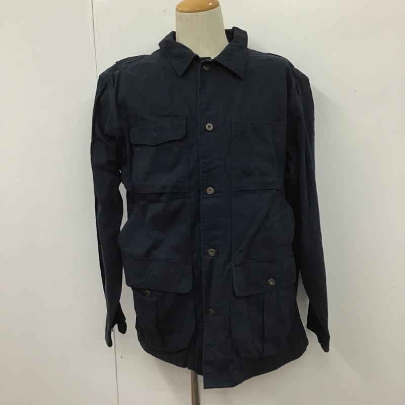 ランズエンド LANDS END ジャケット、上着 ジャケット、ブレザー XXL 無地 紺 / ネイビー /  メンズ USED 古着 中古 10105980
