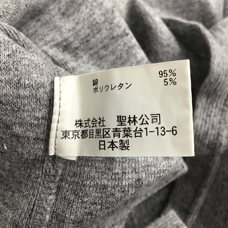 ハリウッドランチマーケット H.R MARKET カットソー 長袖 長袖カットソー 無地カットソー クルーネック ラグラン 3 無地 灰 / グレー /  メンズ USED 古着 中古 10147594