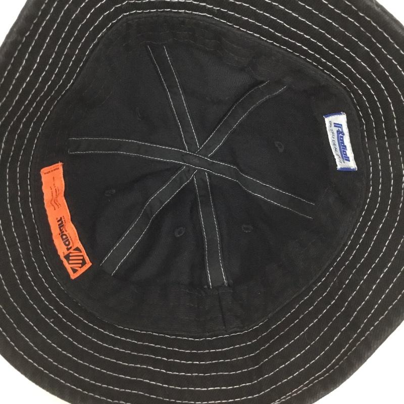 ラディアル RADIALL 帽子 ハット RAD-26SS-HAT004 BOWLER HAT ボールハット ロゴ、文字 黒 / ブラック /  メンズ USED 古着 中古 10150549