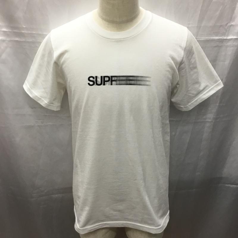 シュプリーム Supreme Tシャツ 半袖 Motion Logo Tee S ロゴ、文字 白 / ホワイト /  メンズ USED 古着 中古 10111357