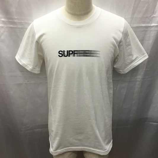シュプリーム Supreme Tシャツ 半袖 Motion Logo Tee S ロゴ、文字 白 / ホワイト /  メンズ USED 古着 中古 10111357