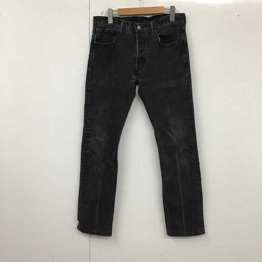 リーバイス Levi s パンツ デニム、ジーンズ 33インチ 無地 黒 / ブラック /  メンズ USED 古着 中古 10129921