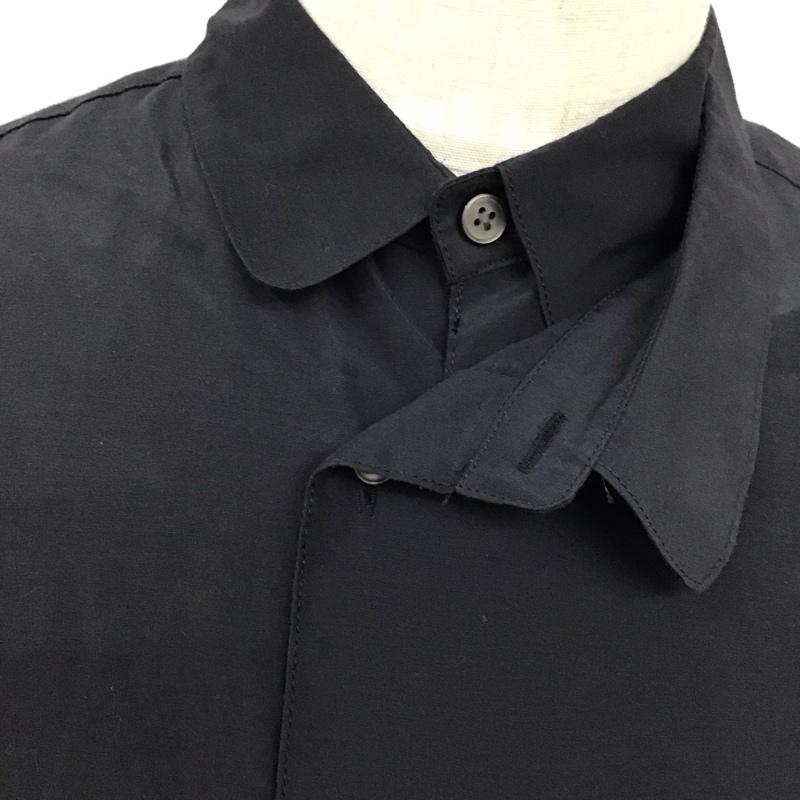 キディル KIDILL シャツ、ブラウス 長袖 KL489 レイヤードシャツ FREE 無地 黒 / ブラック /  メンズ USED 古着 中古 10117213