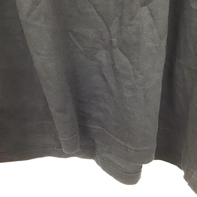 ディーゼル DIESEL Tシャツ 半袖 半袖カットソー プリントTシャツ クルーネックカットソー XL ロゴ、文字 黒 / ブラック /  メンズ USED 古着 中古 10130290