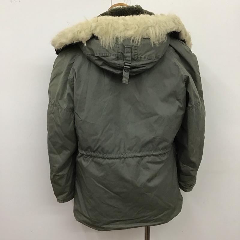 古着 USED ジャケット、上着 ジャンパー、ブルゾン ミリタリー 米軍 80s M 無地 カーキ / カーキ /  メンズ USED 古着 中古 10123334