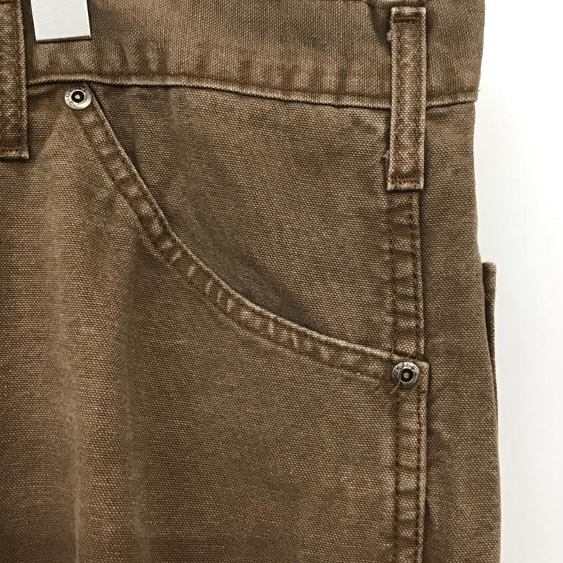 ディッキーズ Dickies パンツ ワークパンツ、ペインターパンツ ED218STB 42 × 30 40インチ 無地 茶 / ブラウン /  メンズ USED 古着 中古 10109544