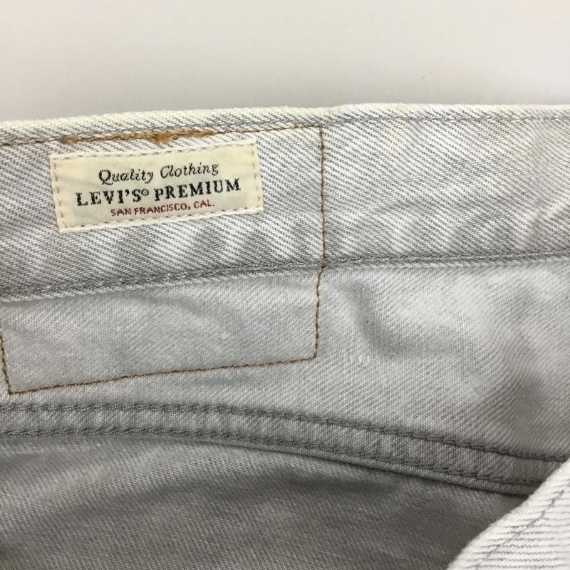 リーバイストラウスアンドコー Levi Strauss & co. パンツ デニム、ジーンズ デニムパンツ ストレートパンツ ワイドパンツ カジュアルパンツ 33インチ 無地 灰 / グレー /  メンズ USED 古着 中古 10115025