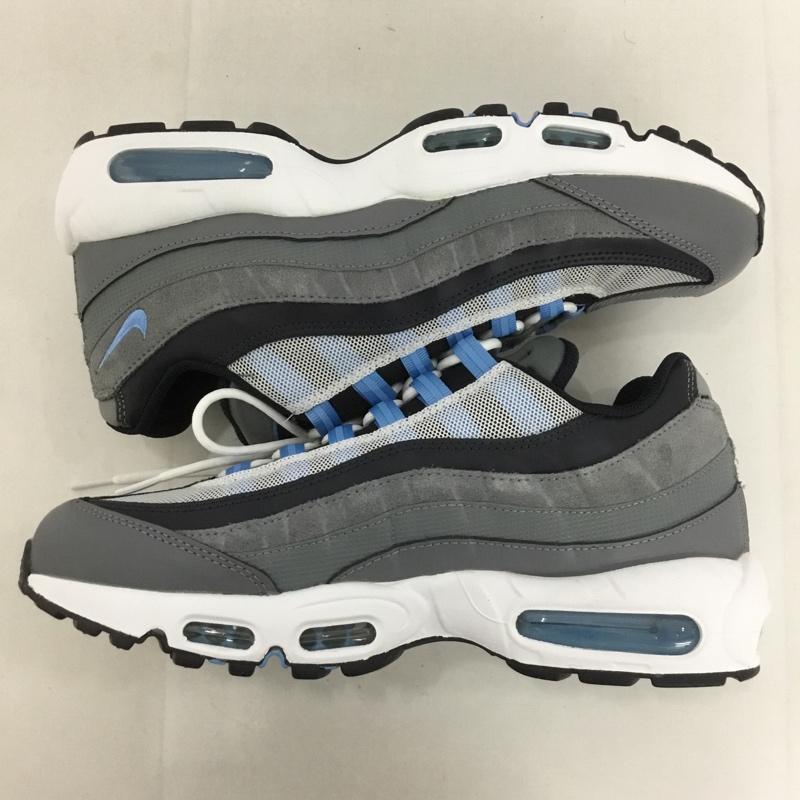 ナイキ NIKE スニーカー スニーカー DM0011 003 AIR MAX 95 28cm 箱有 28.0cm ロゴ、文字 白 / ホワイト / X 灰 / グレー / X 青 / ブルー /  メンズ USED 古着 中古 10128879