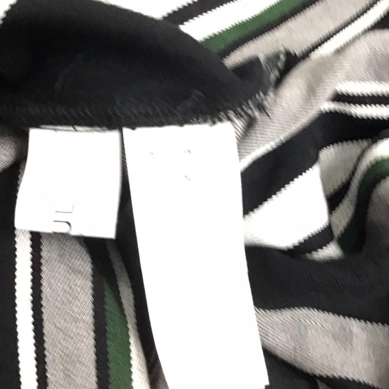 アズールバイマウジー AZUL BY MOUSSY ワンピース ロングスカート 250dsm33-438i STRIPEBLOUSINGSHIRTONEPIECE ロングワンピース S ストライプ 白 / ホワイト / X 黒 / ブラック / X 灰 / グレー /  レディース USED 古着 中古 10141290