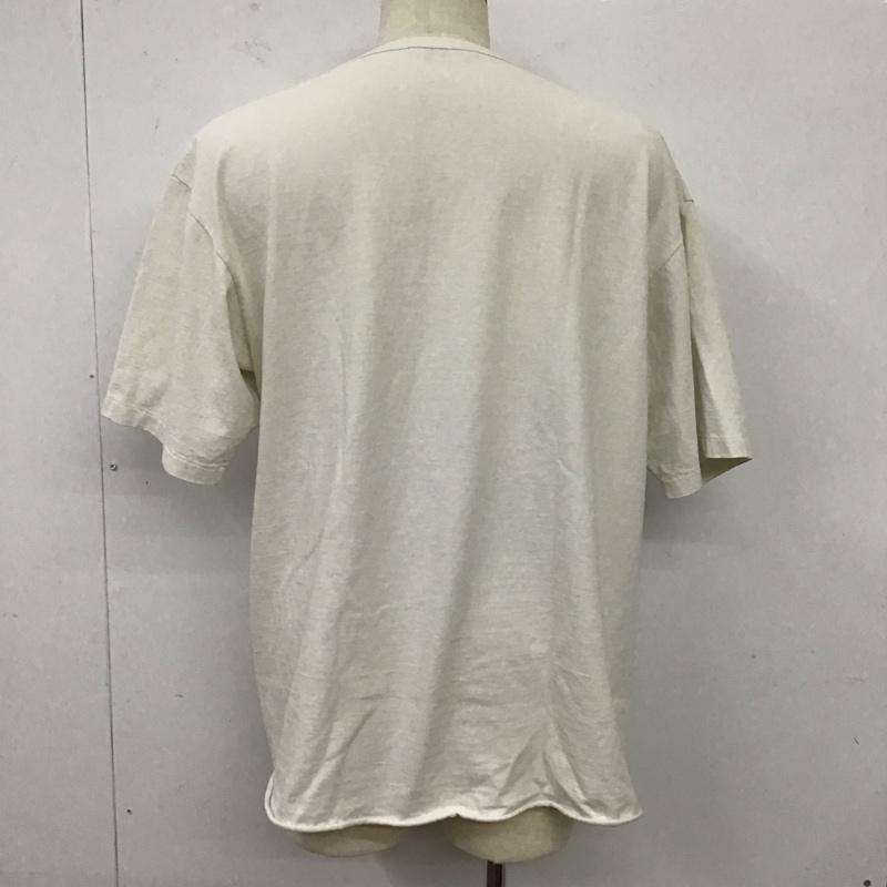 クーティー COOTIE Tシャツ 半袖 半袖カットソー プリントTシャツ クルーネックカットソー L 無地 白 / ホワイト /  メンズ USED 古着 中古 10118245