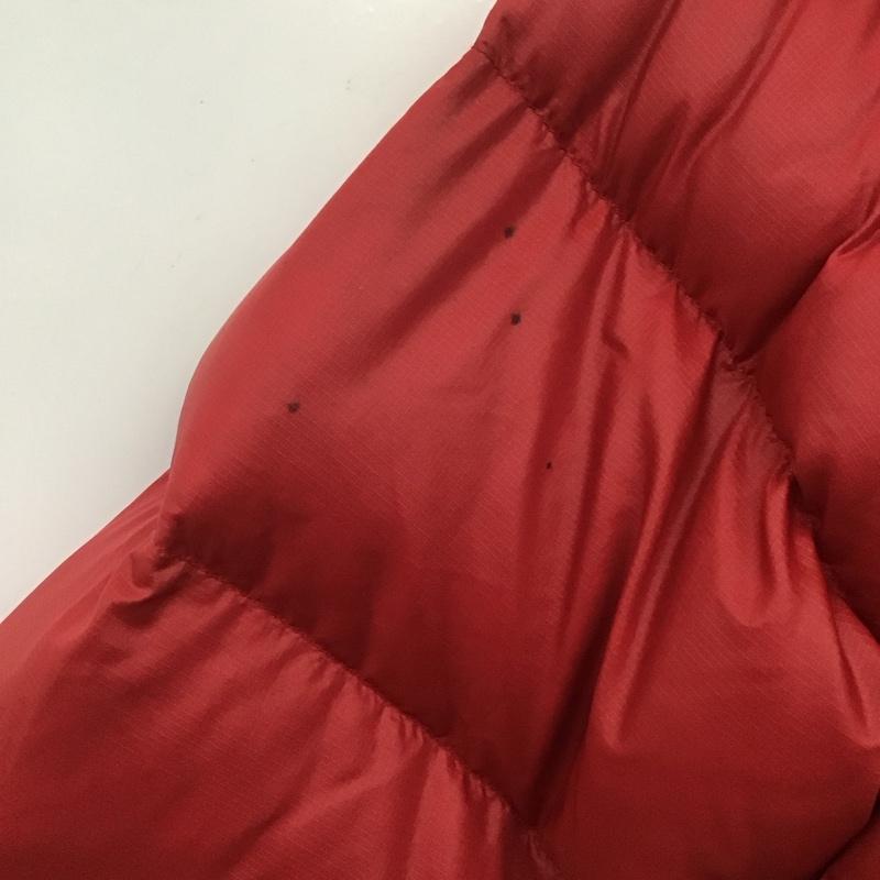 ザノースフェイス THE NORTH FACE ジャケット、上着 ダウンジャケット ジップアップジャケット ダウンジャケット アウター ロゴ、文字 黒 / ブラック / X 赤 / レッド /  メンズ USED 古着 中古 10138980