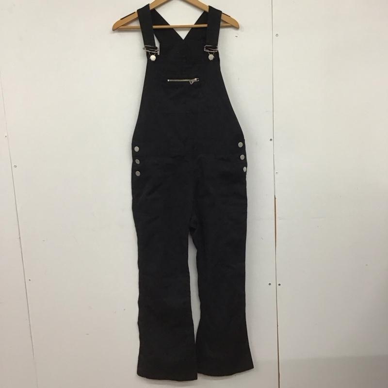 ディッキーズ Dickies サロペット・オーバーオール サロペット、オーバーオール M 無地 黒 / ブラック /  レディース USED 古着 中古 10147920
