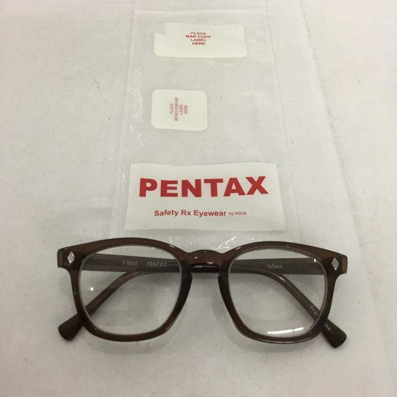 古着 USED めがね・サングラス めがね F9800 Z87-2 Smoke 145mm 無地 茶 / ブラウン /  メンズ USED 古着 中古 10142119