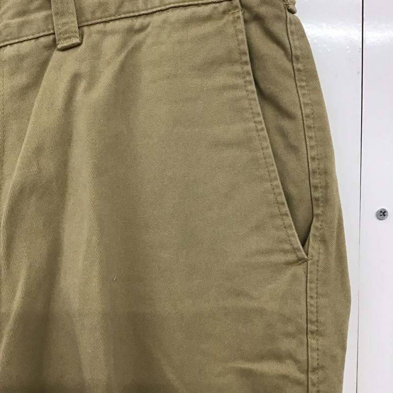 ショット schott パンツ チノパン チノパン ワイドパンツ カジュアルパンツ 33インチ 無地 ベージュ / ベージュ /  メンズ USED 古着 中古 10140462