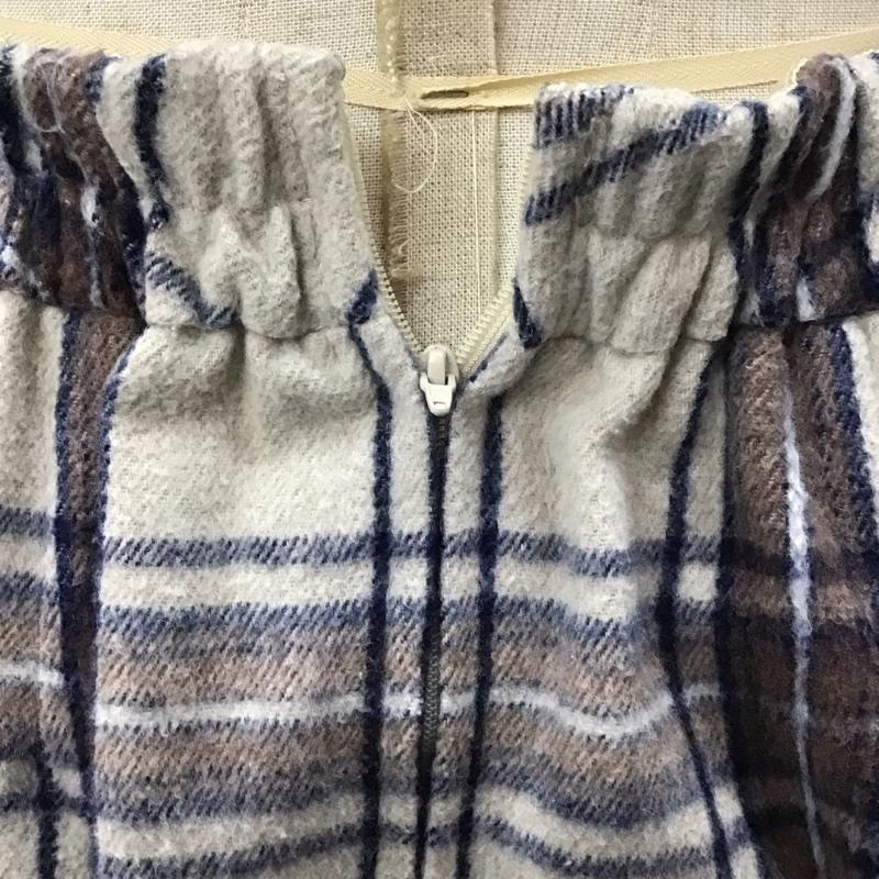 ローリーズファーム LOWRYS FARM スカート ひざ丈スカート M チェック マルチカラー / マルチカラー /  レディース USED 古着 中古 10123450
