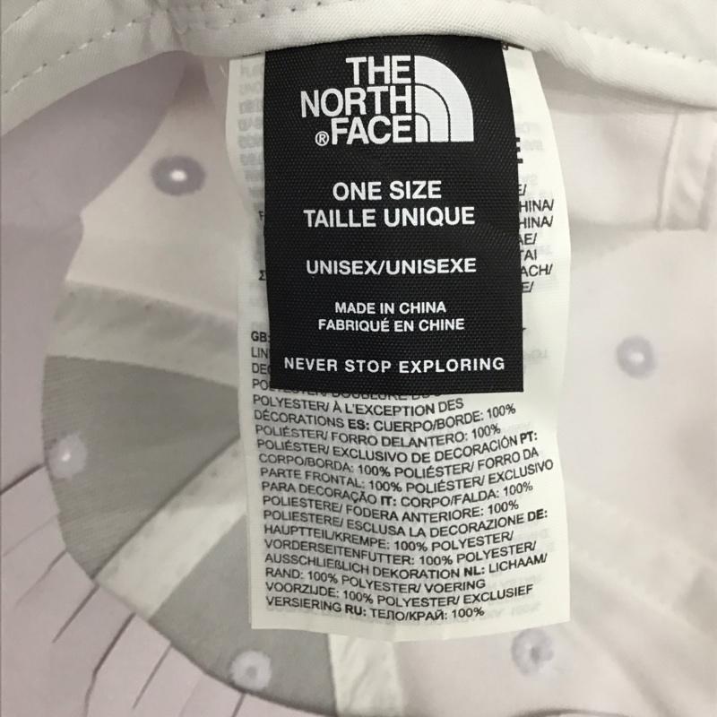 ザノースフェイス THE NORTH FACE 帽子 キャップ NF0A4VSV RECYCLED 66 CLASSIC HAT タグ付き ロゴ、文字 白 / ホワイト /  メンズ USED 古着 中古 10132515