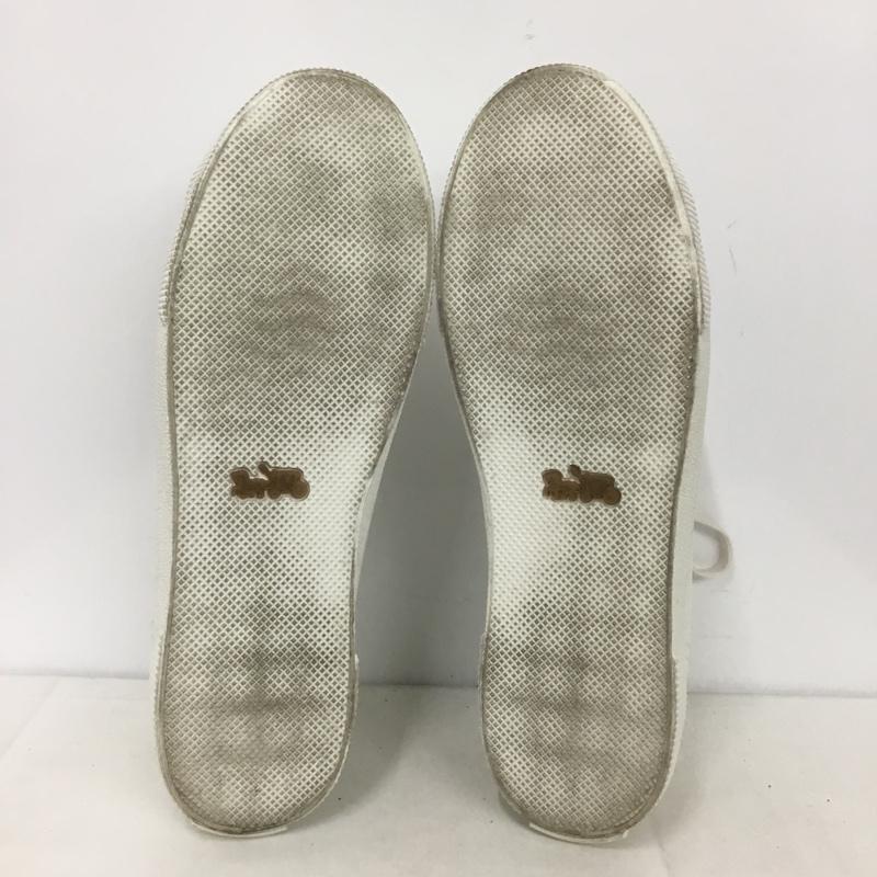 コーチ COACH スニーカー スニーカー FG4398 ハイカット EU43 無地 白 / ホワイト /  メンズ USED 古着 中古 10141584
