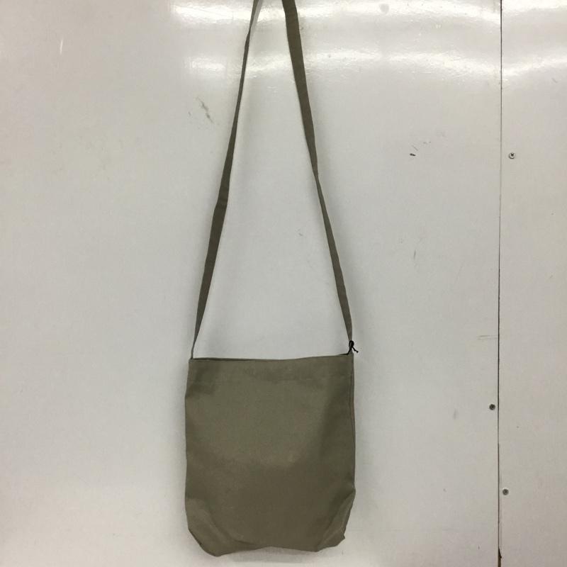 ヨーコサカモト YOKO SAKAMOTO ショルダーバッグ ショルダーバッグ RESEARCHER BAG MEDIUM タグ付き コットン 無地 ベージュ / ベージュ /  メンズ USED 古着 中古 10149884