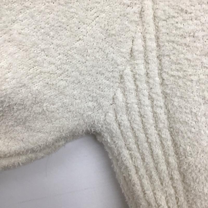 ジェントロテディ GENTLO TEDY ニット、セーター 長袖 M ロゴ、文字 白 / ホワイト /  メンズ USED 古着 中古 10144666