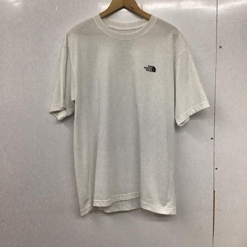 ザノースフェイス THE NORTH FACE Tシャツ 半袖 NT32330 ショートスリーブモンキーマジックティー L 無地 X プリント 白 / ホワイト /  メンズ USED 古着 中古 10134842