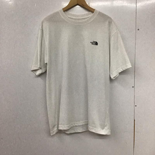 ザノースフェイス THE NORTH FACE Tシャツ 半袖 NT32330 ショートスリーブモンキーマジックティー L 無地 X プリント 白 / ホワイト /  メンズ USED 古着 中古 10134842