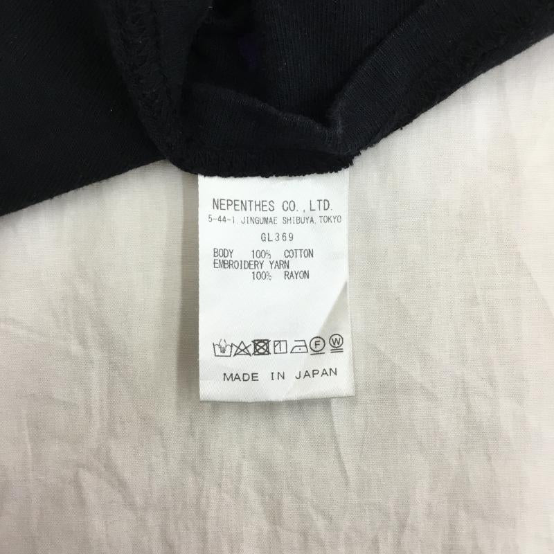 ニードルス Needles Tシャツ 半袖 GL369 L  黒 / ブラック /  メンズ USED 古着 中古 10127369