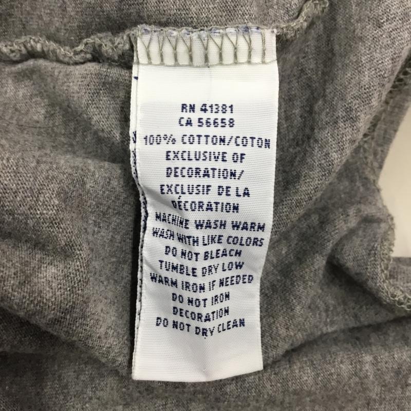 ポロラルフローレン POLO RALPH LAUREN カットソー 半袖 半袖カットソー プリントTシャツ クルーネックカットソー XXL ロゴ、文字 灰 / グレー /  メンズ USED 古着 中古 10114127